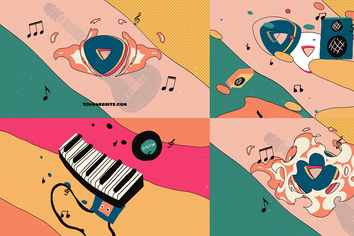 Music Logo Opener for After Effects, a Templates & Theme by 2dfx (Photo 1 of 2)