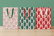 Jolly Christmas Bows Pattern, a Pattern Graphic by Schatzi Graphik (Thumbnail 4 of 7)