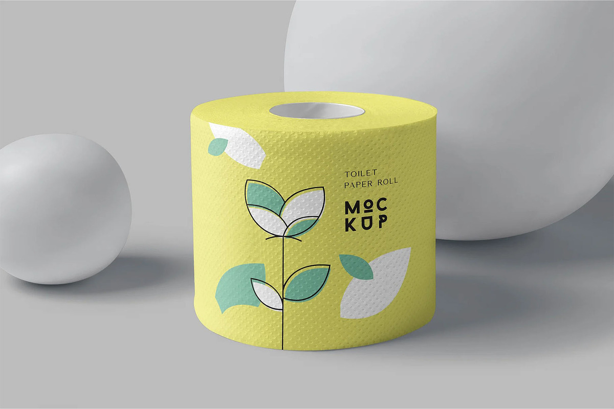 Toilet Paper Mockups, an Advertising Mockup by megostudi0 (Photo 4 of 7)