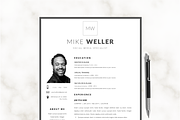 Mike W Resume and Cover Template, a Resume Template by ResumeStudio (Thumbnail 1 of 6)