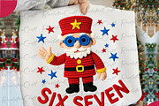 Six Seven Nutcracker Yarn Crochet, an Illustration by OK Design (Thumbnail 1 of 4)