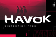 HAVOK: DISTORTION PACK, a Layer Style Add-On by GOAT Design Co. (Thumbnail 2 of 5)