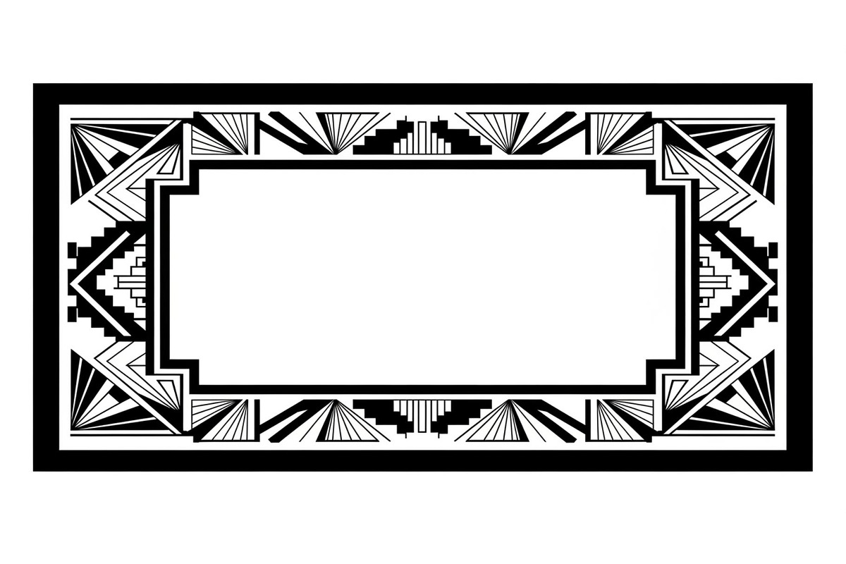 Art Deco Frame SVG Bundle, an Illustration by Gaye Art (Photo 26 of 31)