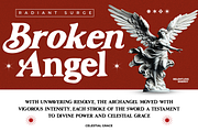 Cavella Society, a Serif Font by Black Junst (Thumbnail 9 of 10)