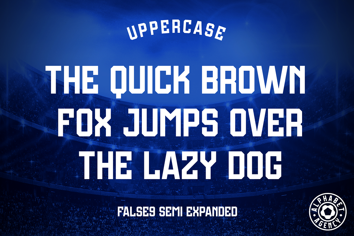 False9 Sans Serif Fonts, a Sans Serif Font by Alphabet Agency (Photo 7 of 10)