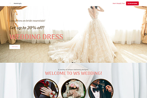 Weddingify Store Shopify Template