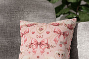 Swan & Bow Seamless Pattern, a Pattern Graphic by elfy creative (Thumbnail 3 of 7)