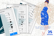Procreate Brushes Floral Motifs Kit, a Brush Add-On by White Lane Studio (Thumbnail 2 of 12)