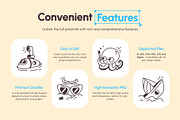 Tropical Beach and Ocean Doodles, an Outline Icon by Vectors Market (Thumbnail 2 of 8)