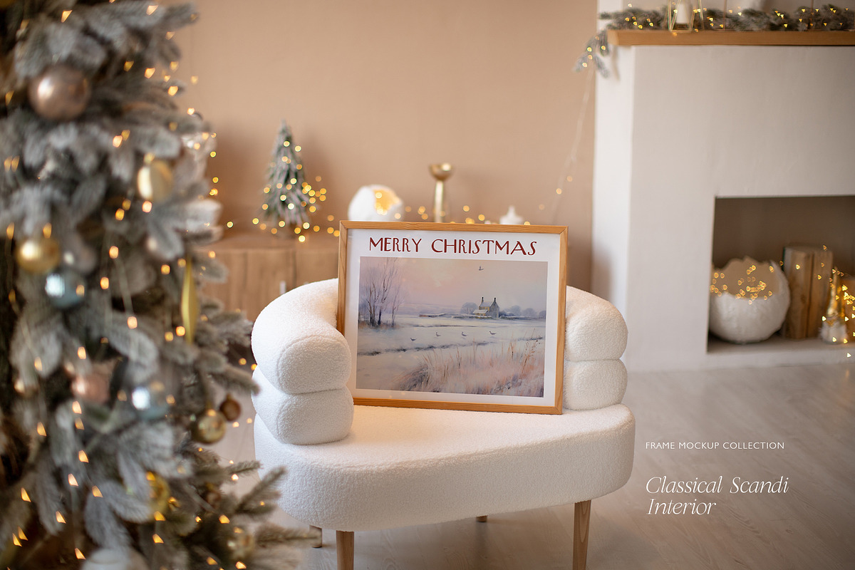 MERRY & BRIGHT Christmas Mockups, a Household Mockup by The Bambi Collective (Photo 7 of 17)