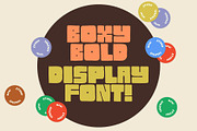 Blockie - Hand-lettered Display Font, a Font by Studio Funshop by Kelli (Thumbnail 5 of 13)