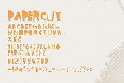Paper Cut, a Handwritten Font by Nick Simon Art (Thumbnail 2 of 5)