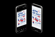 Clean 4th of July Flyer, a Flyer Template by Neermana (Thumbnail 4 of 4)
