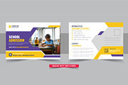 School admission postcard bundle, a Stationery Template by Pavel_design (Thumbnail 11 of 11)