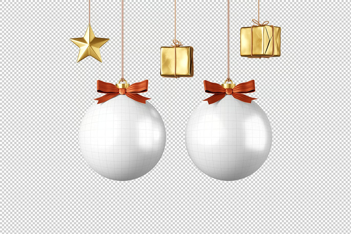 Christmas Ball Mockup, a Product Mockup by zpackcreative (Photo 3 of 4)