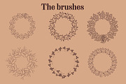 Flower Power Procreate Brushes, a Brush Add-On by Littlefield Design (Thumbnail 7 of 9)