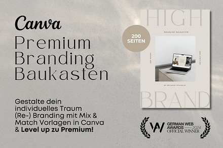 200 Canva Premium Branding Templates
