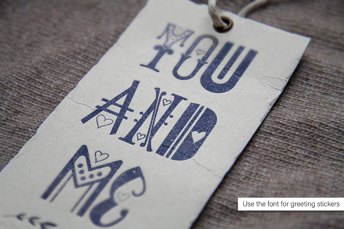 Decorative font - Spring preview 7