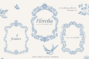 Vintage Floral Victorian Line Art, a Decorative Illustration by Madiwaso (Thumbnail 5 of 9)