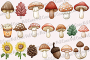 Pumpkin Illustrations PNG Bundle, a Seasonal Illustration by Pet Cave (Thumbnail 2 of 3)