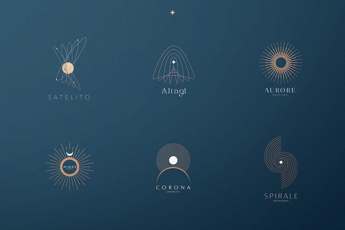 Astrophilia Logo Collection, a Branding & Logo Template by Michael Rayback Design (Photo 2 of 27)