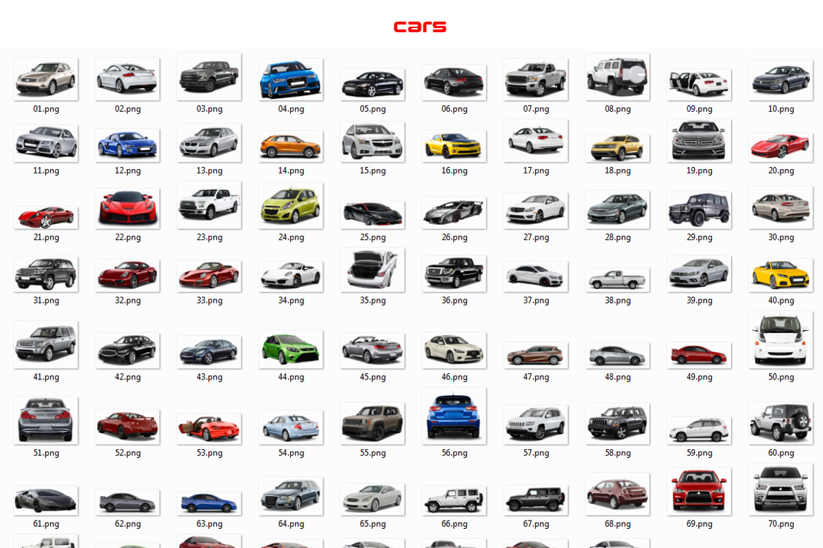 100+ PNG Vehicles, a Graphic by stallfish's art store (Photo 3 of 3)