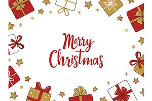 Christmas frames Set, a Background Graphic by Barsuk's Shop