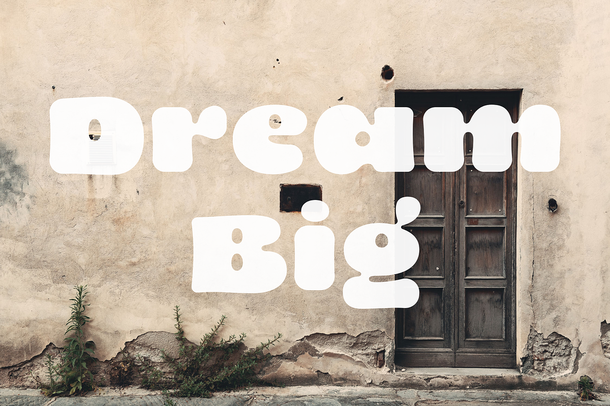 Rock star - Rounded bold sans serif, a Font by Sk designs (Photo 6 of 10)