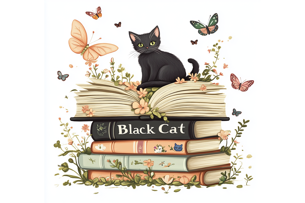 Prompt Spring Reading Clipart, a Decorative Illustration by Creative design (Photo 2 of 7)