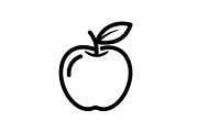 Apple Fruit Vector Icon Bundle, an Illustration by musafir_fashion (Thumbnail 15 of 49)