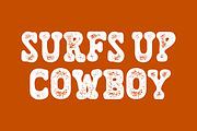 Coyote Drake Font - Groovy Western, a Handwritten Font by ariodsgn (Thumbnail 4 of 6)