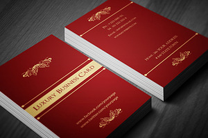 Classic Luxury Business Card 3 In 1