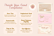 Bakery Thank You Cards Templates, a Card Template by Hell Yeah Designs (Thumbnail 3 of 5)