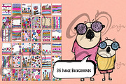 Pastel Pals Parade, an Animal Illustration by NiiiNArt (Thumbnail 3 of 6)