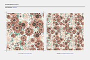 Krizantem Flower - Seamless Patterns, a Pattern Graphic by texvogue (Thumbnail 3 of 18)