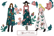 Crewelwork Patterns Jacobean Style, a Pattern Graphic by RachelStudio (Thumbnail 8 of 10)