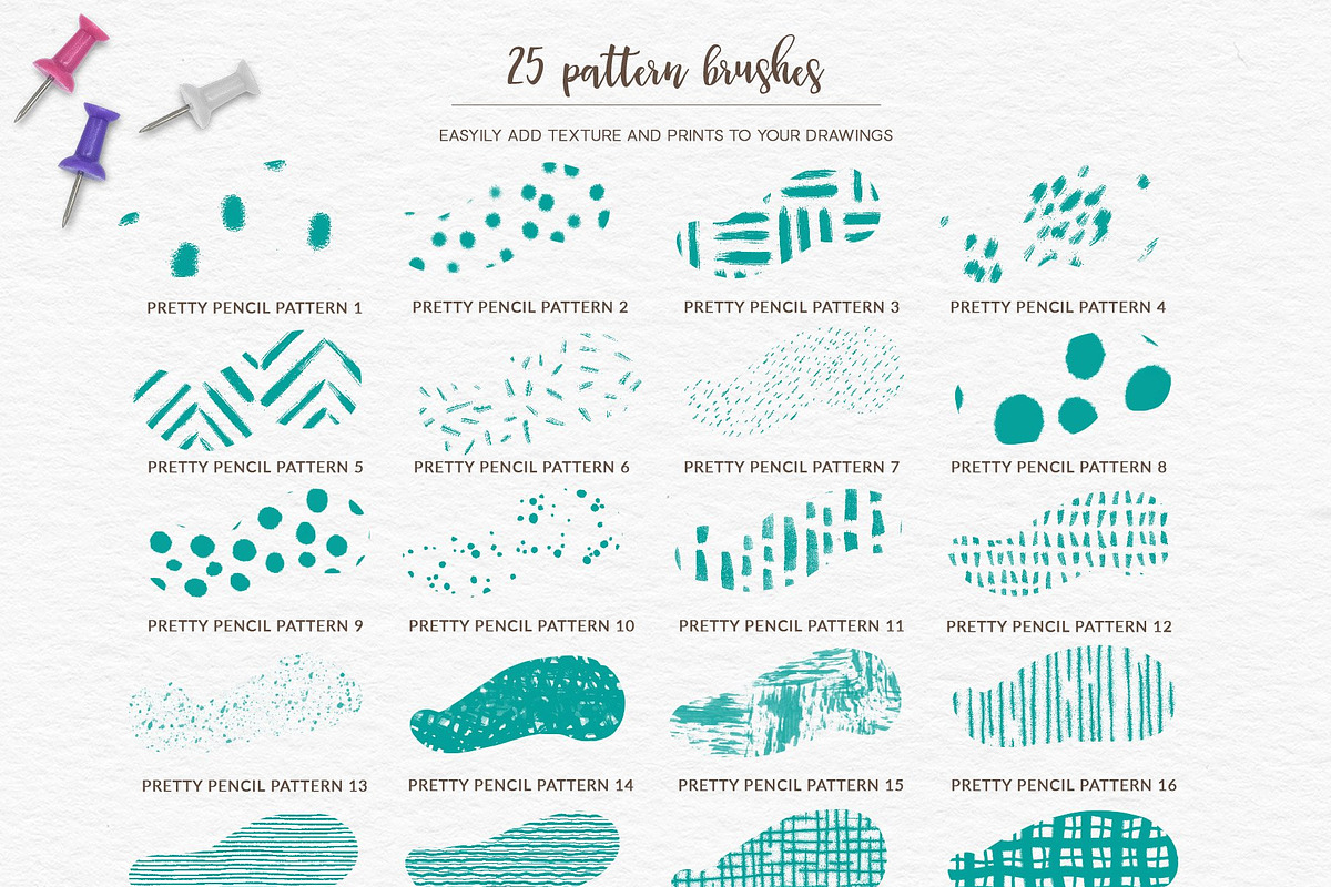 Drawing & Sketching Toolkit, a Brush Add-On by Pretty Little Lines (Photo 13 of 19)