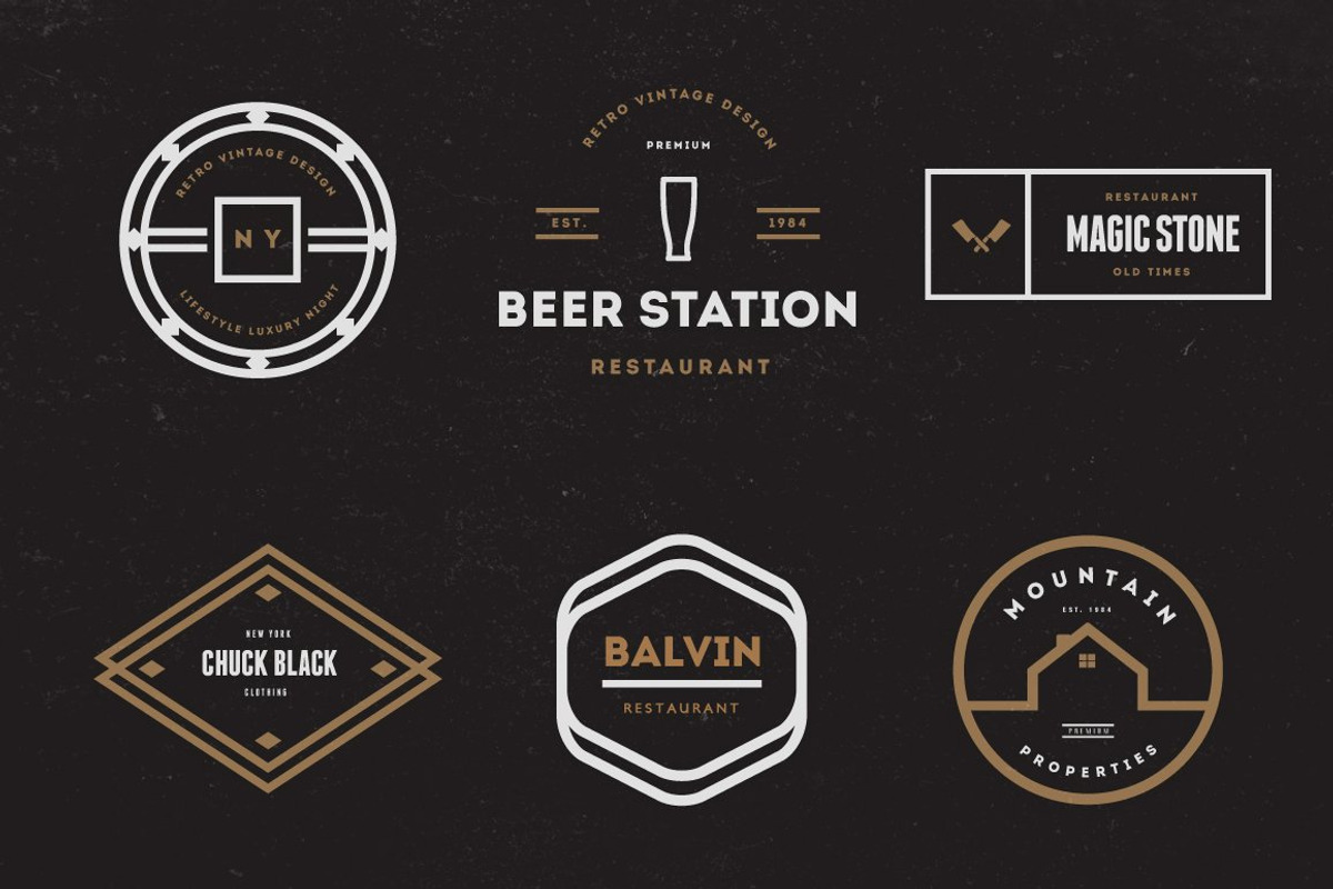 Vintage Logos Labels & Badges, a Branding & Logo Template by Design District (Photo 45 of 76)