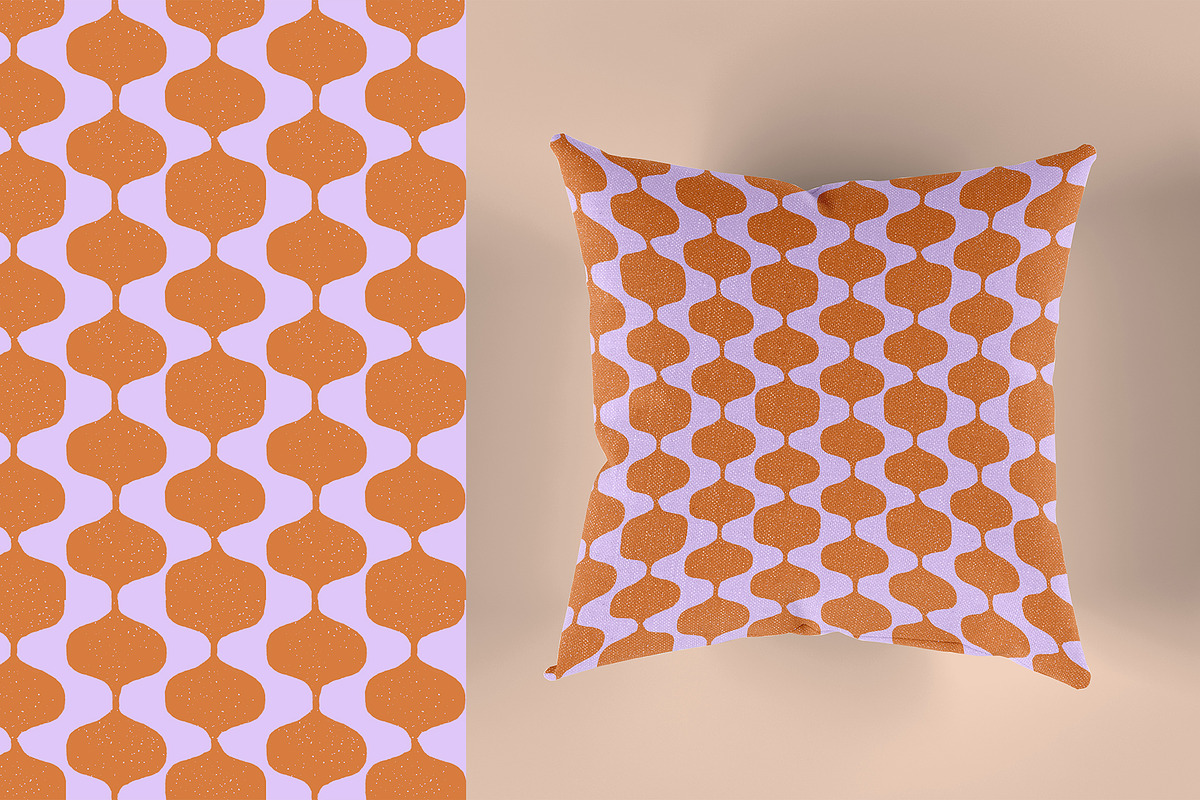 Retro Summer Seamless Patterns, a Pattern Graphic by Sweet Fig (Photo 6 of 11)