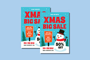 Xmas Big Sale Flyer Set, a Flyer Template by Patria Ari (P4tcreativa) (Thumbnail 2 of 4)