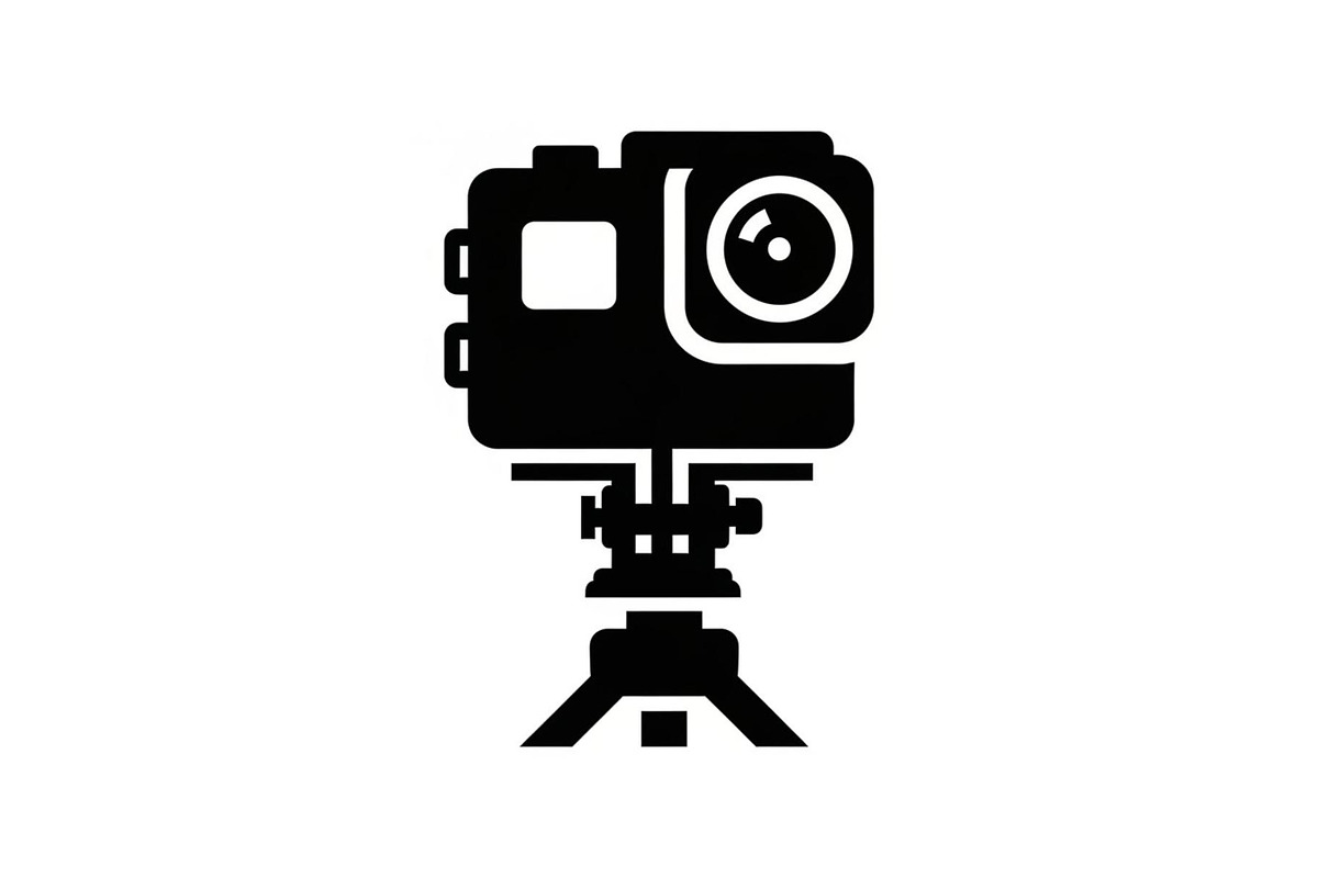 60 Action Camera Silhouette Icon, an Illustration by Artivon (Photo 42 of 61)
