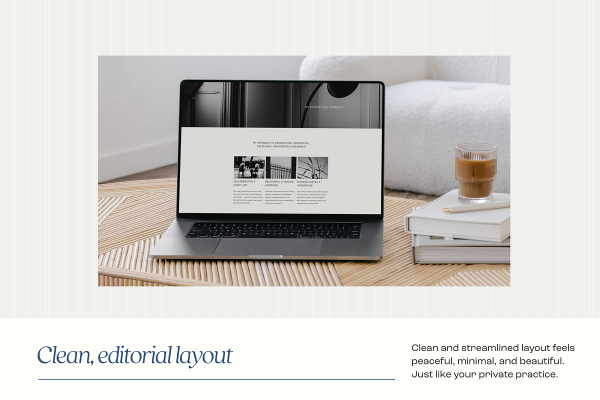 Squarespace Template for Therapists preview 5