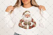 Vintage Santa Claus PNG, an Illustration by Craft Nest (Thumbnail 2 of 6)