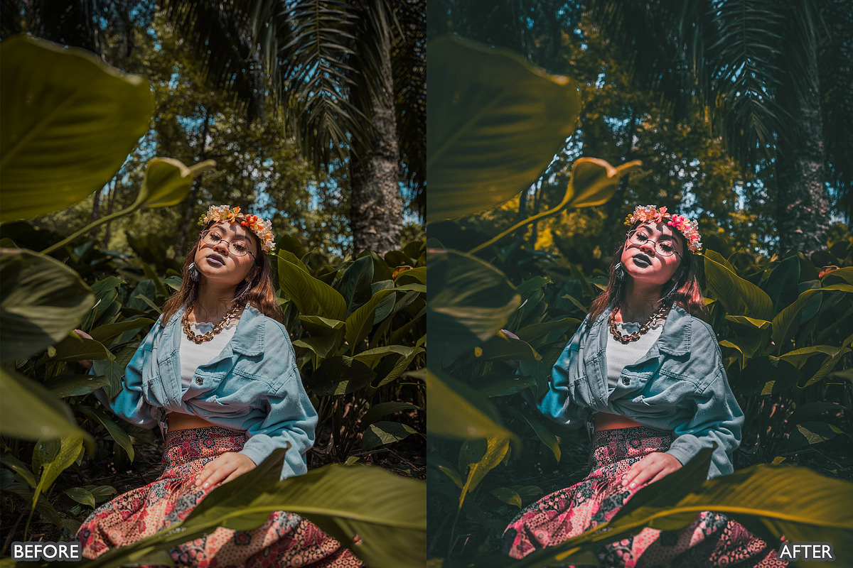Moody Dark Green Lightroom Presets, a Preset Add-On by AAA Presets (Photo 9 of 19)