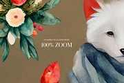 Christmas Winter Wonderland, an Animal Illustration by Graphicdome (Thumbnail 21 of 21)