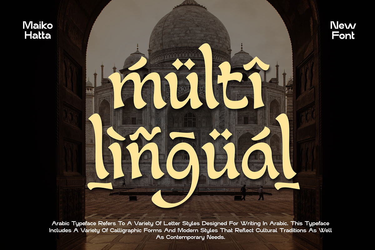 Nullan - Font Arabic Typeface, a Handwritten Font by MaikoHatta (Photo 4 of 7)