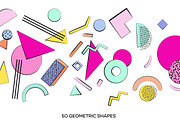 Memphis Design Patterns and Shapes, a Pattern Graphic by Pulpixel Design (Thumbnail 6 of 15)