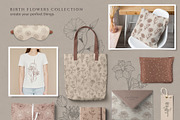 Hand drawn Birth Month Flowers, an Illustration by KirillsWorkshop (Thumbnail 12 of 12)