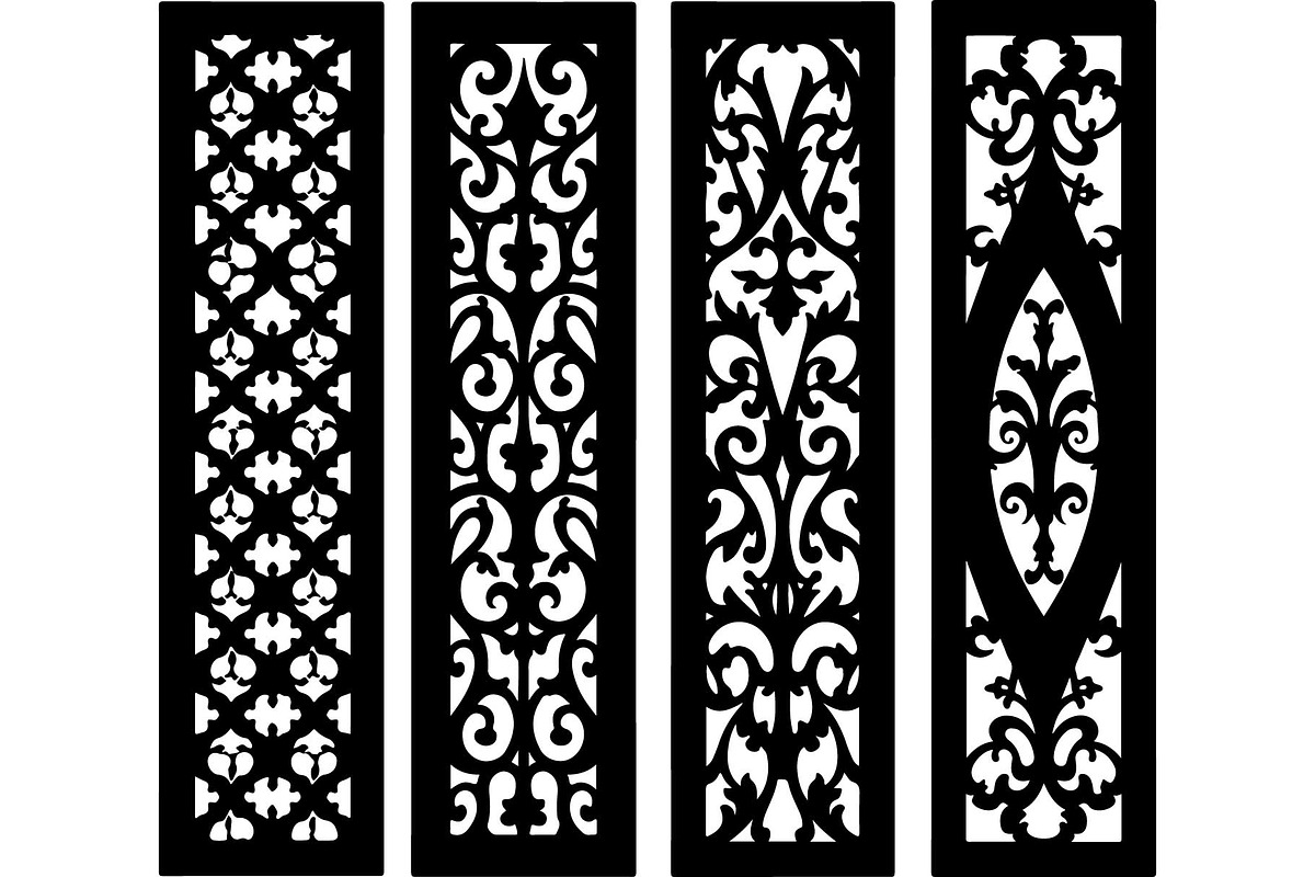 Geometric Pattern Panel Set, an Object Graphic by abu67222 (Photo 7 of 13)