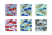 Abstract Watercolor Patterns Set, a Pattern Graphic by GALAKAM (Thumbnail 11 of 15)